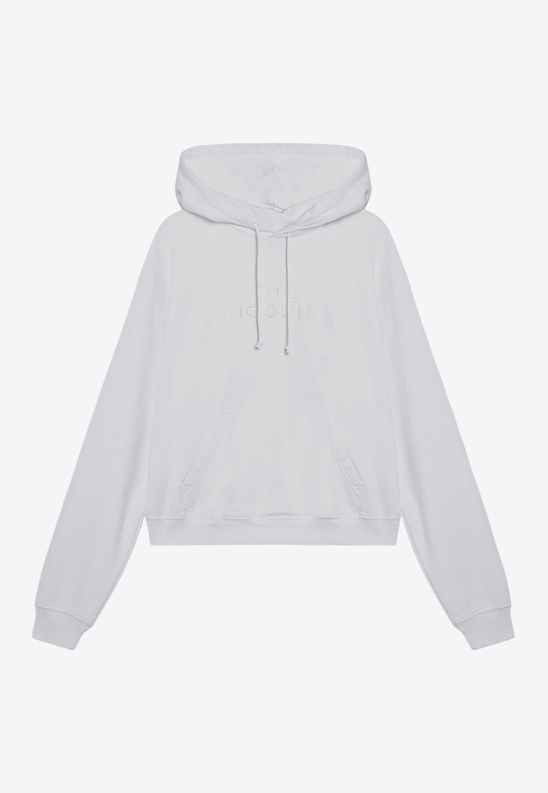 Marc Jacobs Embroidered Logo Hooded Sweatshirts White 2F4RTP032C66CO/P_MARC-100