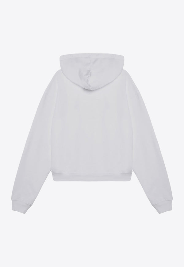 Marc Jacobs Embroidered Logo Hooded Sweatshirts White 2F4RTP032C66CO/P_MARC-100