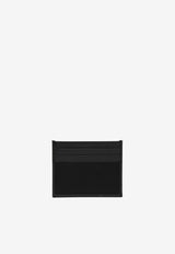 Prada Triangle Logo Saffiano Leather Cardholder Black 2MC0252DMH/Q_PRADA-F0002