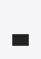 Prada Triangle Logo Saffiano Leather Cardholder Black 2MC149QHH/Q_PRADA-F0002