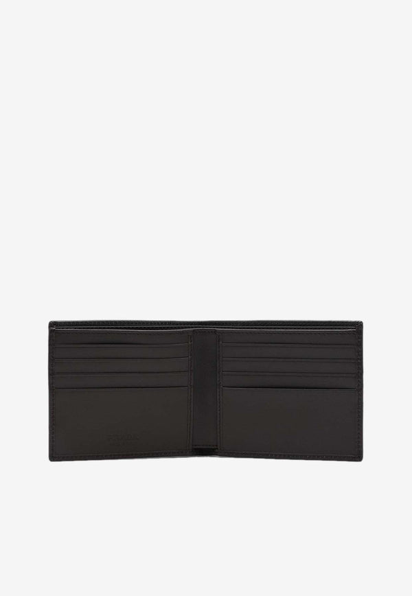 Prada Nylon and Suede Bi-Fold Wallet 2MO513384/Q_PRADA-F0C1B