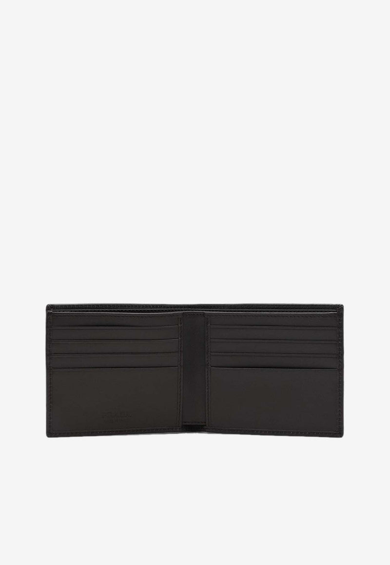 Prada Nylon and Suede Bi-Fold Wallet 2MO513384/Q_PRADA-F0C1B