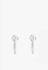 Marc Jacobs Small J Marc Crystal-Embellished Earrings 2R3JER001J12SILVER