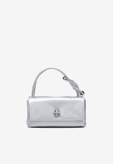 Marc Jacobs Mini Metallic Dual Top Handle Bag Silver 2R4HSH016H02SILVER