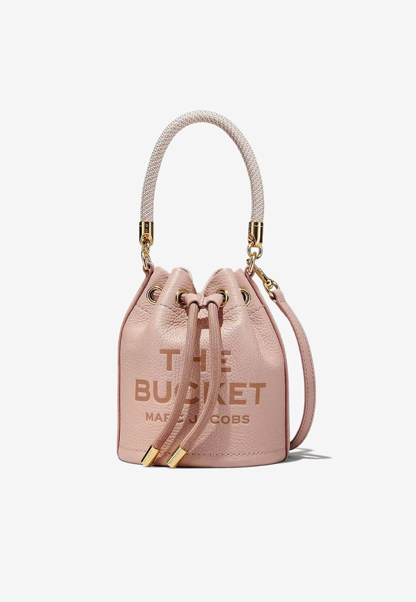 Marc Jacobs The Mini Bucket Bag in Grained Leather Pink 2S3HCR058H03-624ROSE