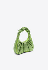 JW PEI Gabbi Crystal-Embellished Hobo Bag Green 2T34-7EL/O_JWPEI-GR