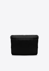 Prada Re-Nylon and Saffiano Messenger Bag Black 2VD052KOH2DMG/Q_PRADA-F0002