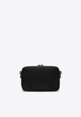 Prada Brique Logo Plaque Messenger Bag Black 2VH070XMP2DMH/O_PRADA-F0002