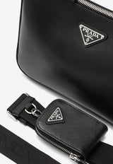 Prada Small Saffiano Leather Messenger Bag Black 2VH113DMP9Z2/P_PRADA-F0002