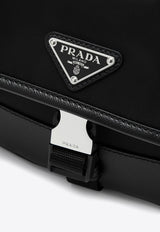 Prada Re-Nylon and Leather Belt Bag Black 2VH176OOO2DMH/Q_PRADA-F0002