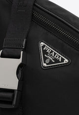 Prada Triangle Logo Re-Nylon Belt Bag Black 2VL033OOM2DMH/P_PRADA-F0002