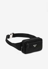 Prada Triangle Logo Belt Bag Black 2VL977WOO2DMG/Q_PRADA-F0002