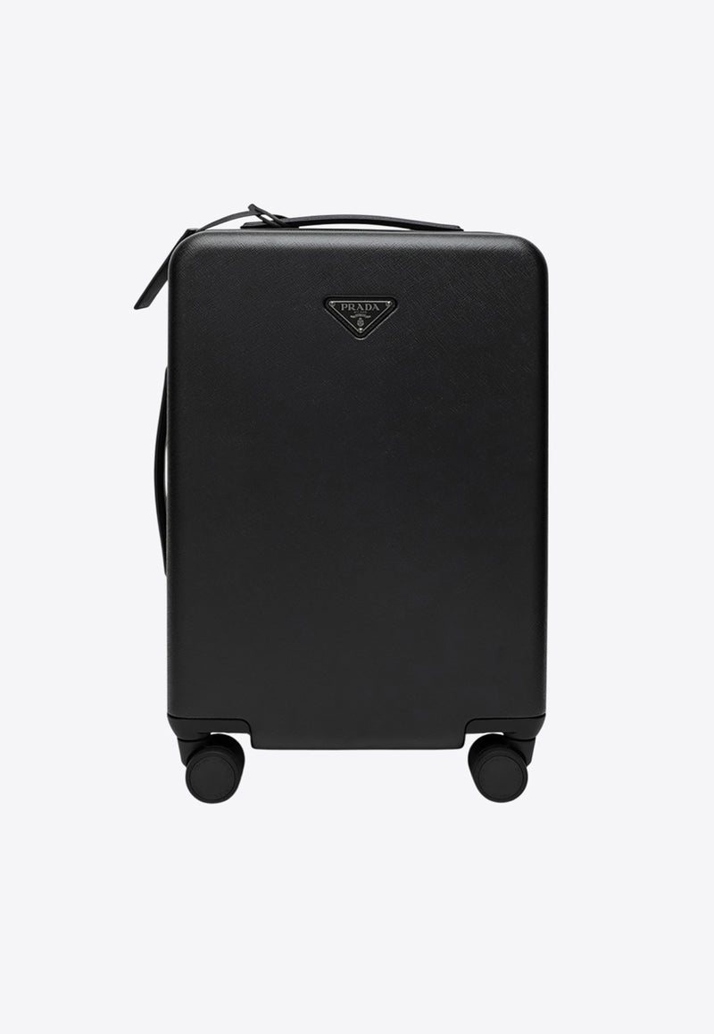 Prada Triangle Logo Cabin Trolley Black 2VQ006OOO2C0N/P_PRADA-F0002