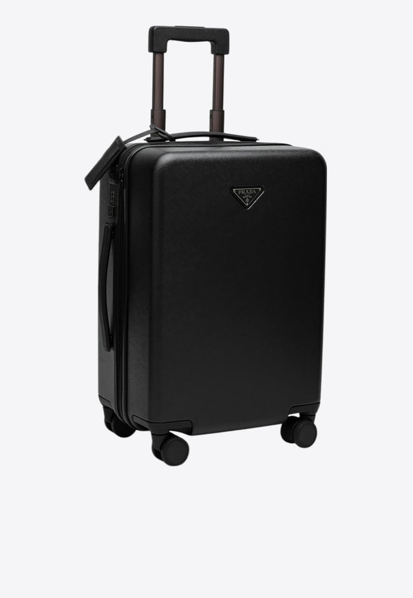 Prada Triangle Logo Cabin Trolley Black 2VQ006OOO2C0N/P_PRADA-F0002