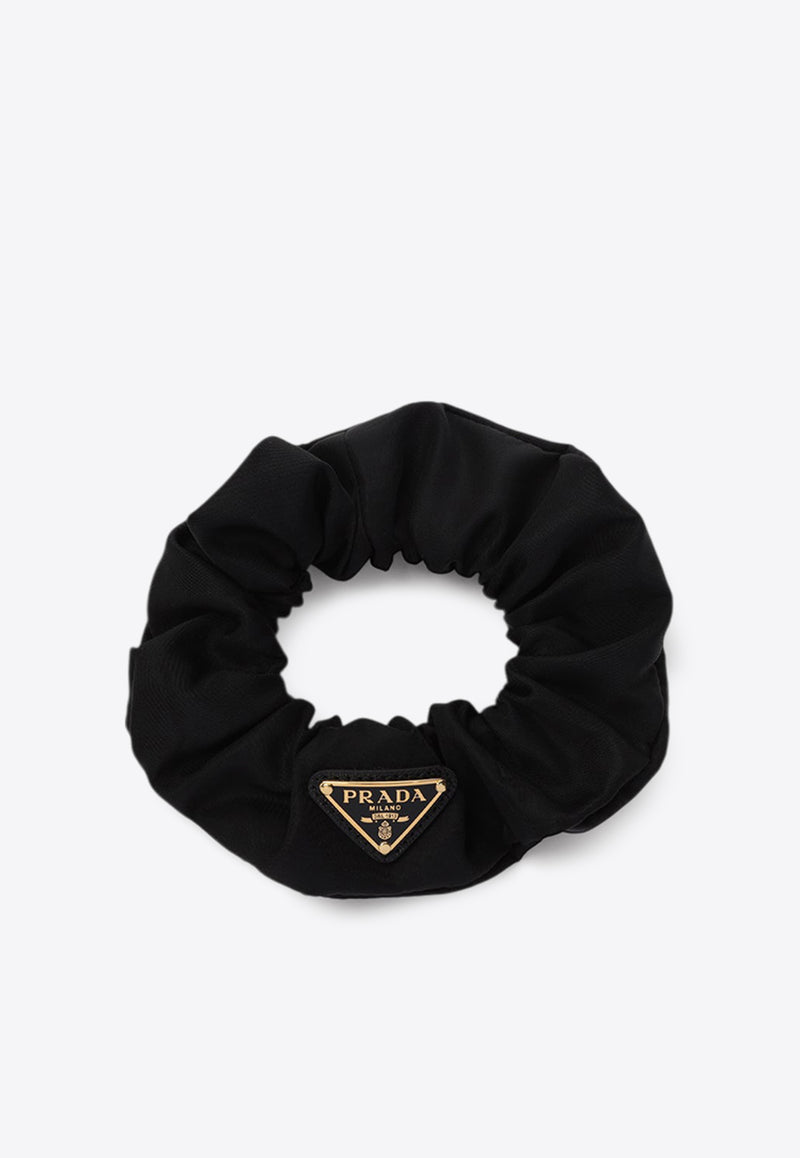 Triangle Logo Enamel Scrunchie