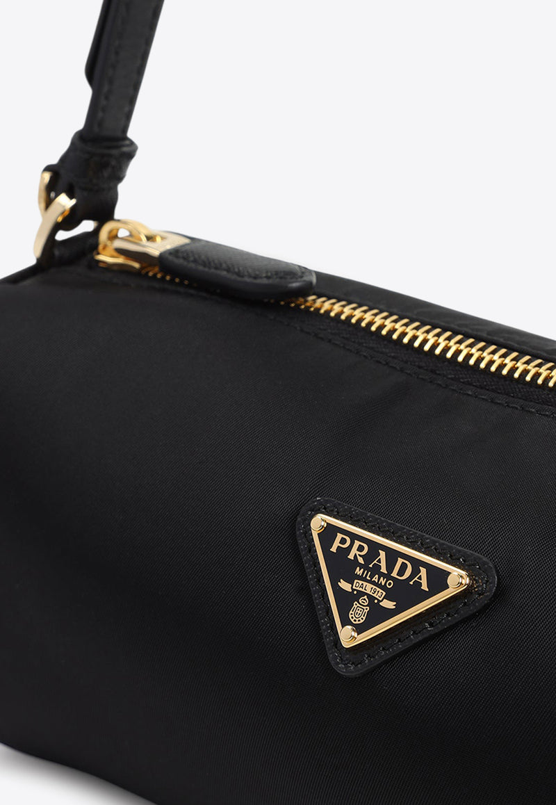 Triangle Logo Re-Nylon Shoulder Bag