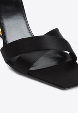 Opyum 85 Mules in Satin Crepe