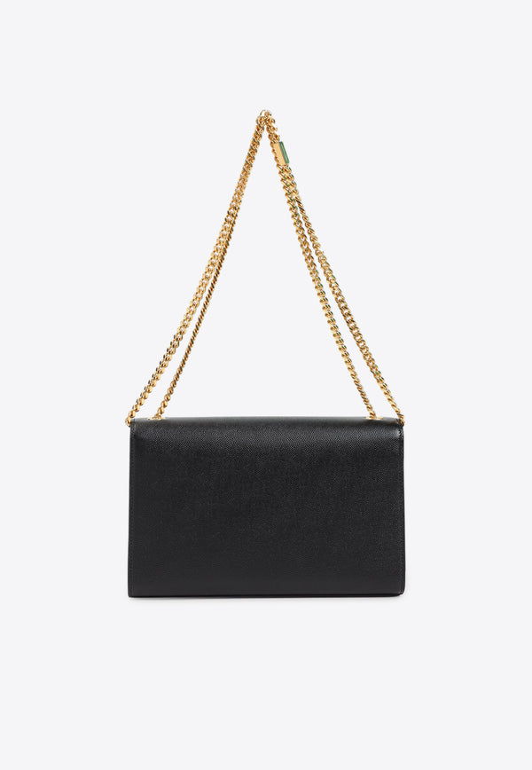 Medium Kate Saffiano Leather Crossbody Bag