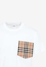 Short-Sleeved Check T-shirt