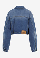 Cropped Denim Jacket