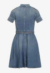 Mini Denim Dress