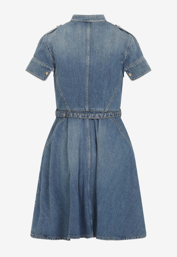 Mini Denim Dress