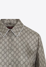 GG Logo Silk Shirt