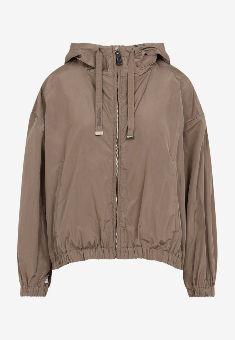 Tea Zip-Up Jacket in Tech Fabric