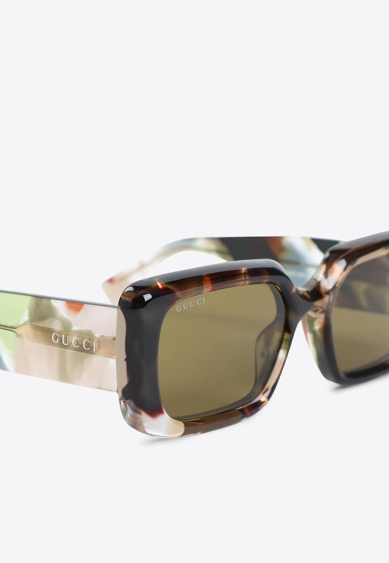 GG 1906 Rectangular Sunglasses