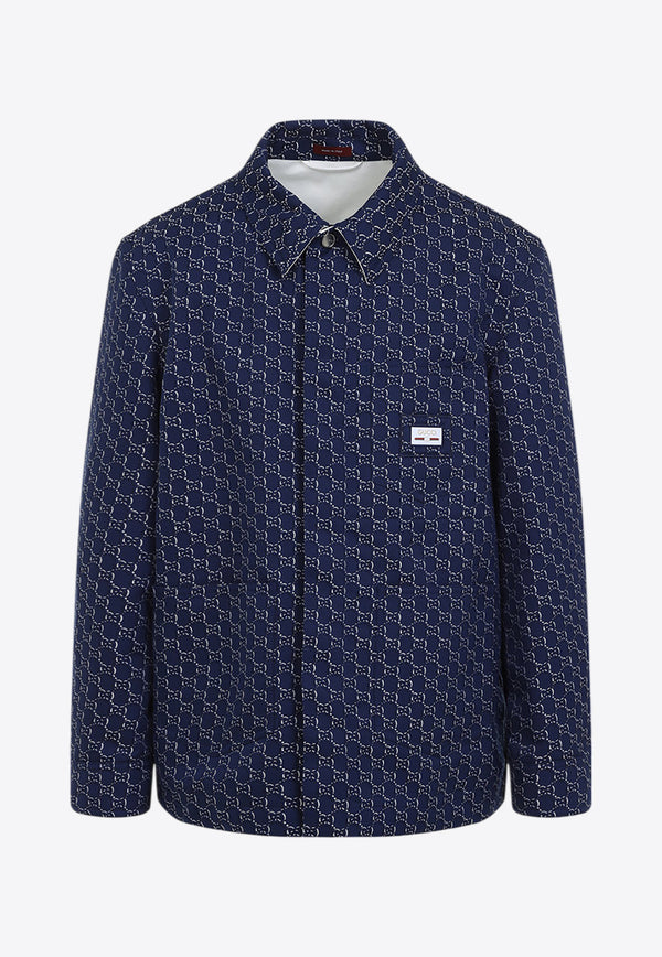 GG Jacquard Shirt Jacket