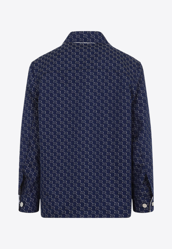 GG Jacquard Shirt Jacket