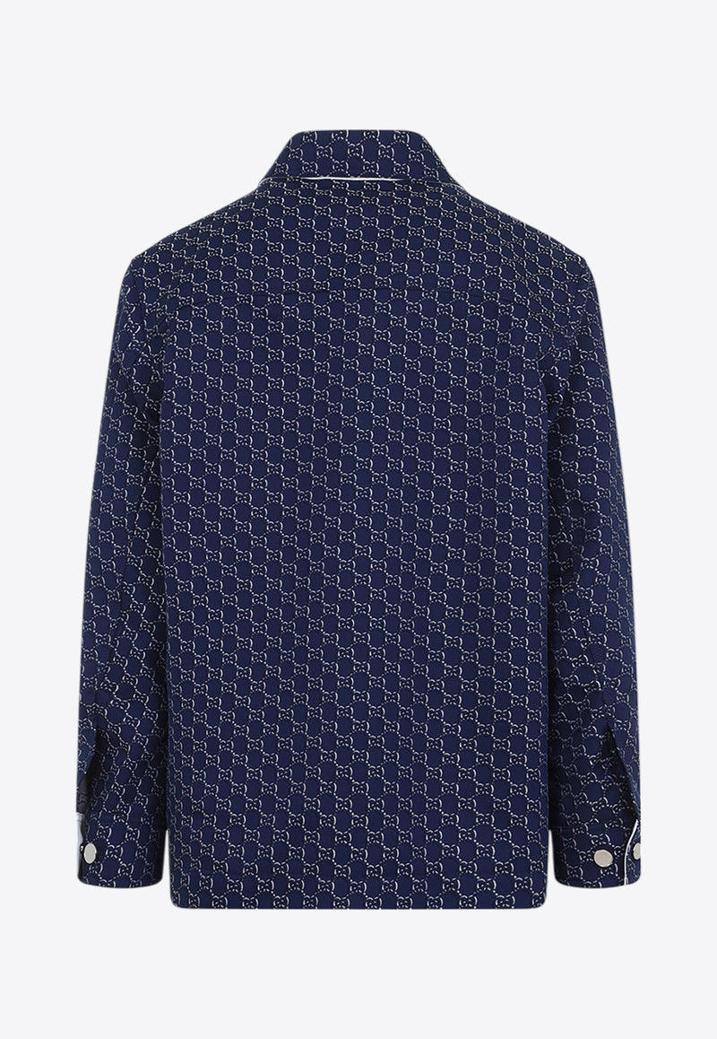 GG Jacquard Shirt Jacket