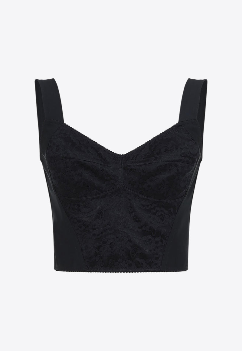 Bustier Cropped Top