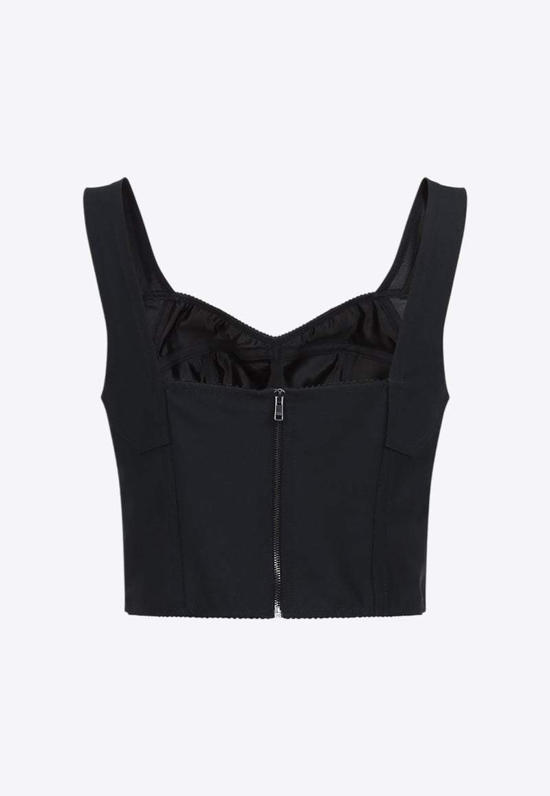 Bustier Cropped Top