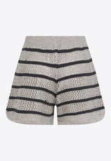 Striped Knit Short