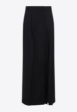 Pleated Maxi Skirt