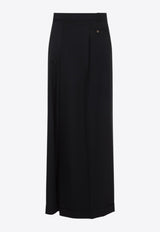 Pleated Maxi Skirt