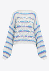 Anagram Striped Knitted Sweater