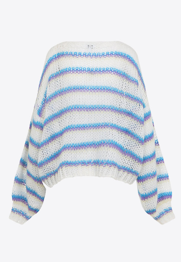 Anagram Striped Knitted Sweater