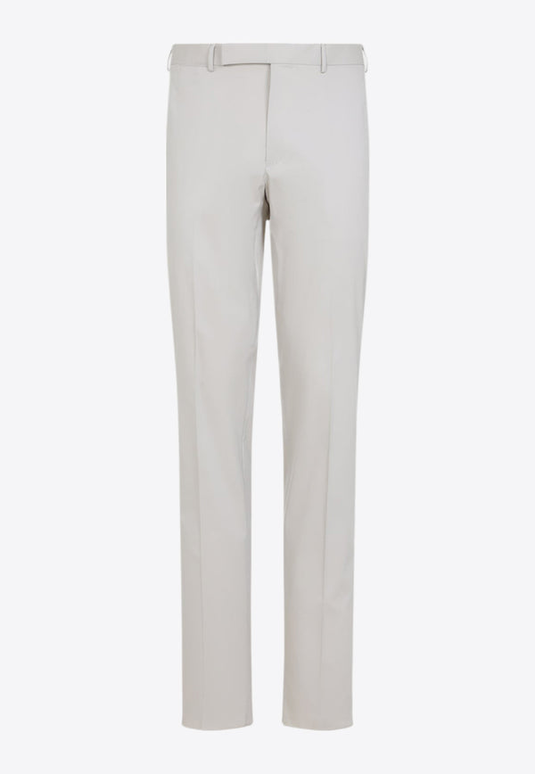 Slim-Fit Tailored Pants