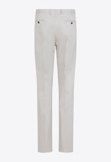 Slim-Fit Tailored Pants