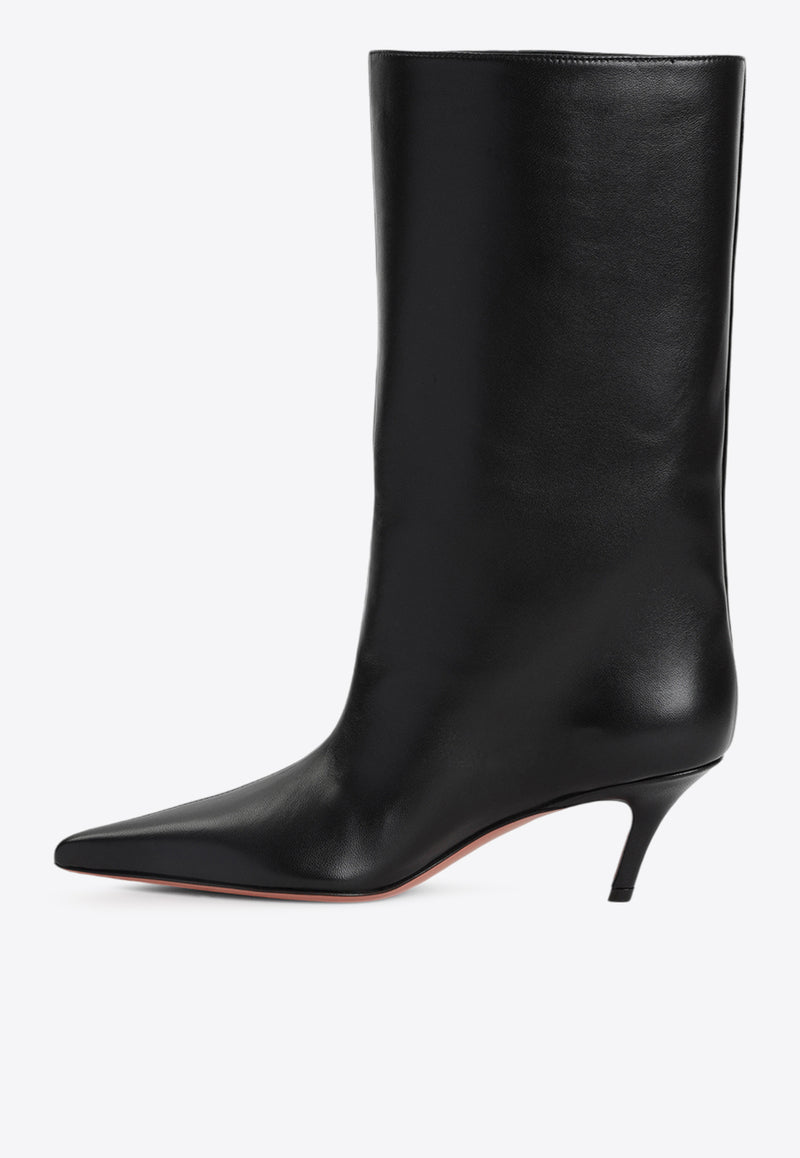 Fiona 60 Nappa Leather Mid-Calf Boots