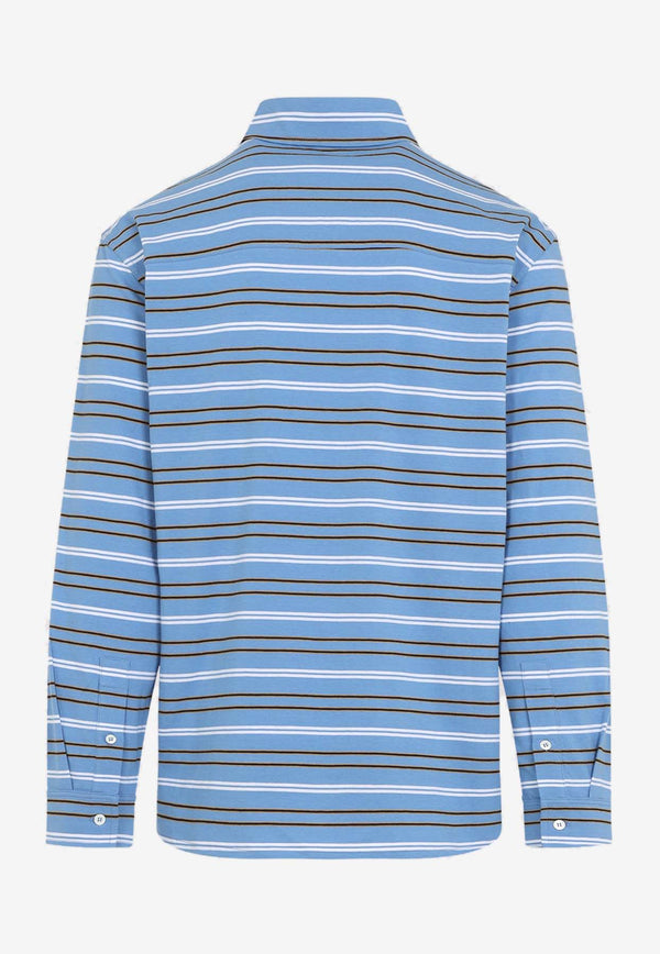 Striped Long-Sleeved Shirt