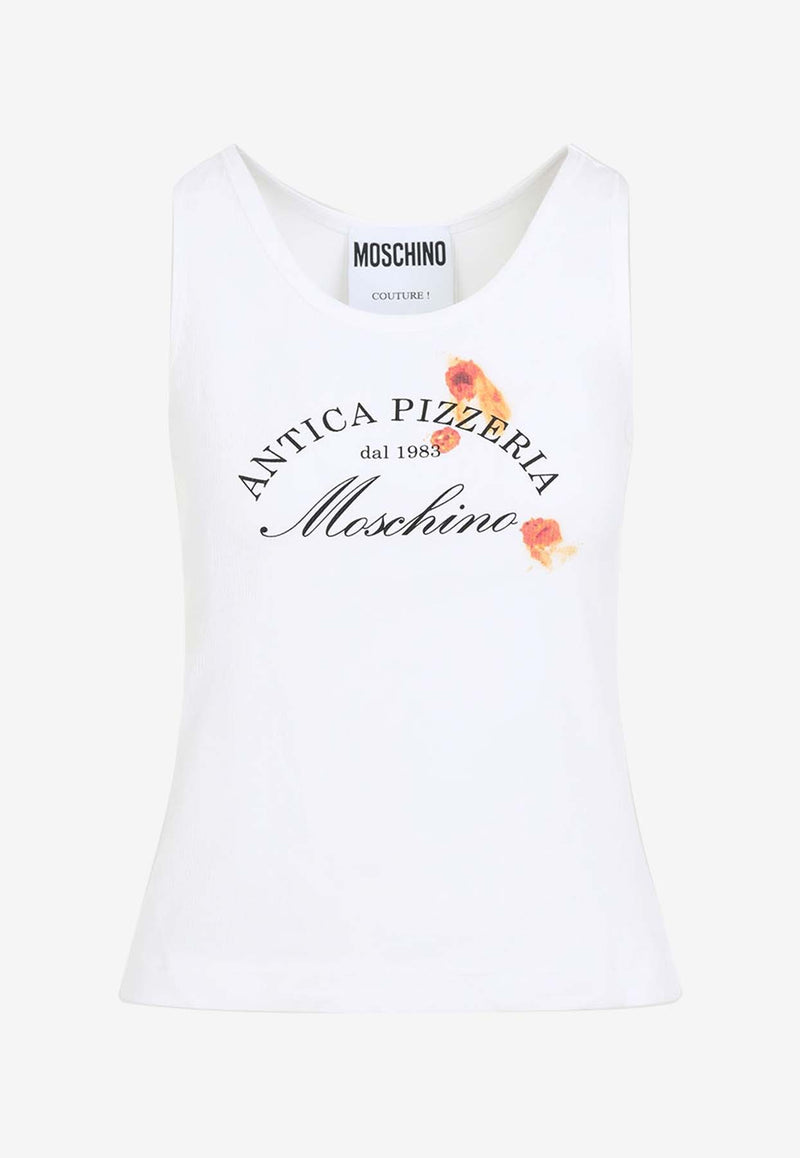 Logo Print Tank Top