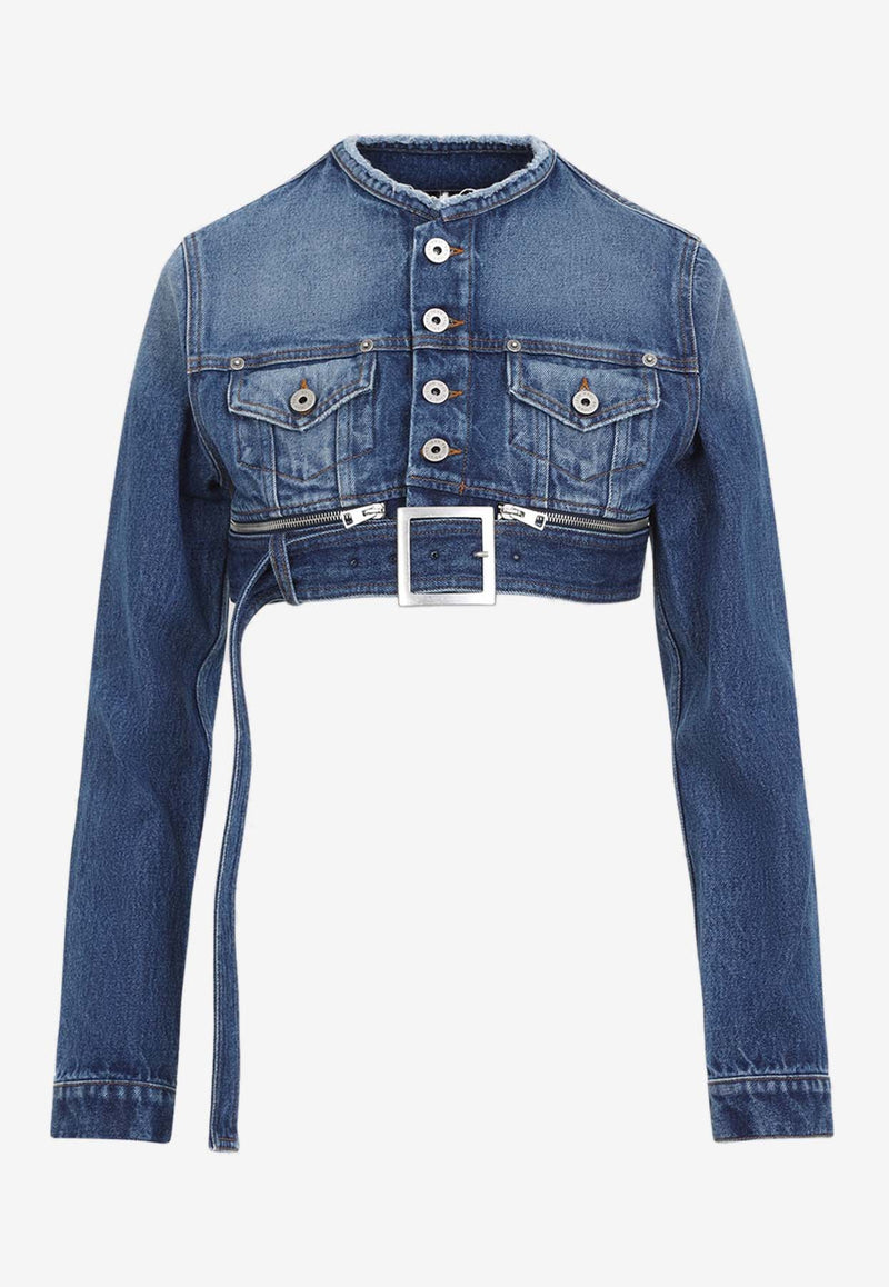 Super Cropped Denim Jacket