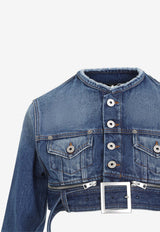 Super Cropped Denim Jacket