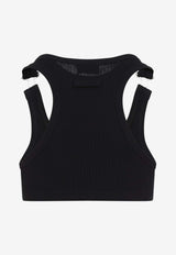 Logo Patch Crop Tank Top