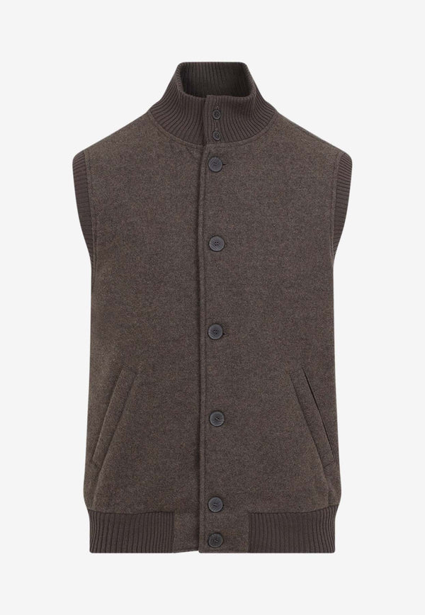 Saint Helen Vest in Cashmere