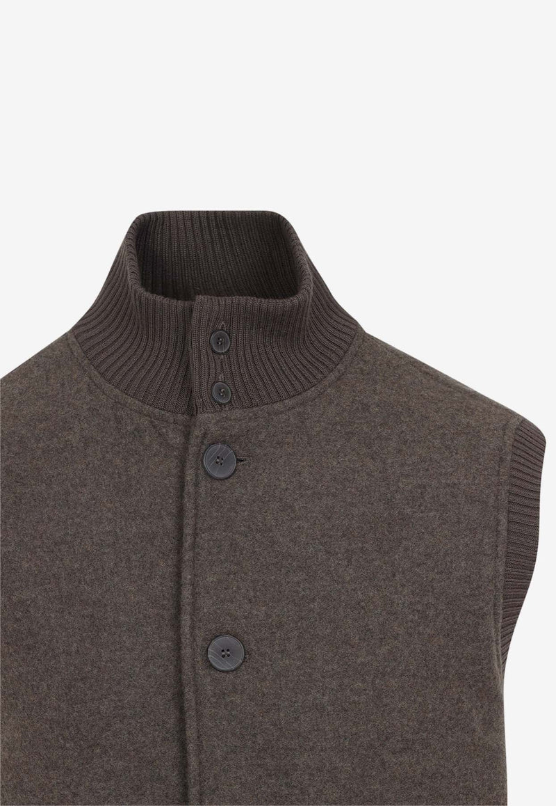 Saint Helen Vest in Cashmere