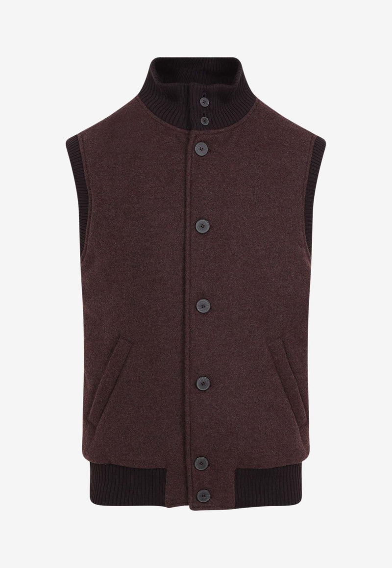 Saint Helen Vest in Cashmere